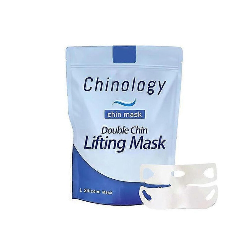(1pc) 1-3x Chinology Double Chin Lifting Mask, Chinology Double Chin Mask, V Line Lifting Double Chin Mask, Chinology Face & Neck Jawline Firming Mask