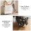 Folding Table with Wheels Mobile Wood Extendable Dining Table with Shelf for Kitchen Living Room 12