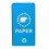 Convenient Trash Bag Quick Access Design Garbage Holder-Blue 1