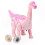 (Pink) Interactive Dinosaur Toy with Light and Projection - Walking and Egg-Laying Features 1