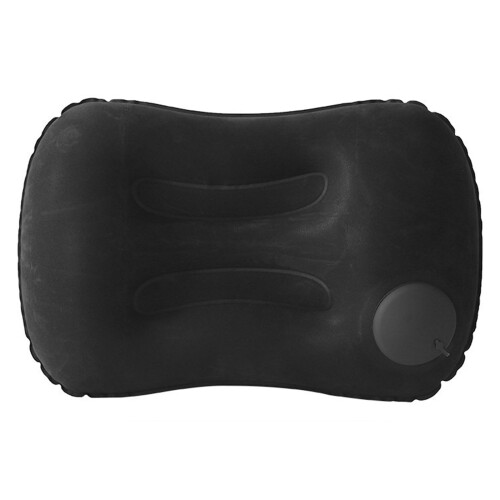 Automatic Inflation Pillow Features Portable Designs For-Black