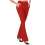 Women's Pants Stretchy Work Pants With Pockets Elastic-Red XXL 1