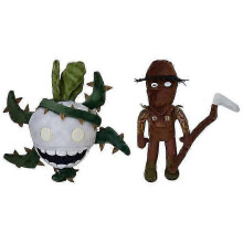 (2pcs set1) New Doors Outdoors Eyestalk Plush Horror Game Doors Bramble Plushie Halloween Home Decoration Soft Stuffed Doll Toy Fans Gfit