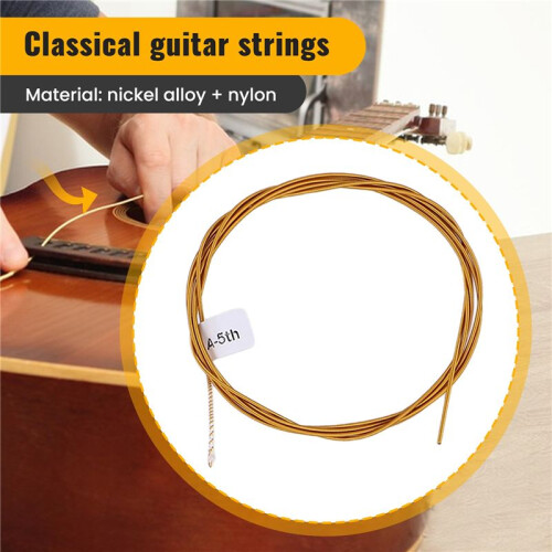 Alice A107C Classic Guitar Strings Colourful Nylon Strings for Classical Guitar Strings 2
