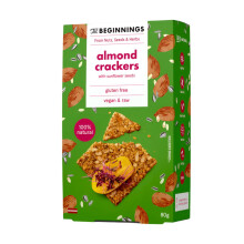 {AISLE D} The Beginnings | Almond Crackers 80g | 1 x 80g