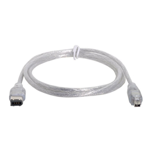 Compatible con Mini DV MiniDV USB Data Cable FireWire IEEE 1394 HDV Videocámara para edición PCMAX01 AS_M