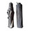 Trendy sort paraply med langfingerdesign – et cool, stilfuldt statement-item, foldbar 4