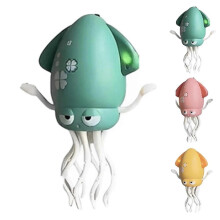 (Green) Electric Automatic Obstacle Avoidance Octopus, Interactive Auto-Dance Octopus