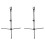 2X Archery Bow Stands Recurve Bows Holder Bow Stand Rack 1