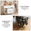 Mobile Folding Dining Table with Wheels Foldable Side Table with Door Cabinet Open Shelf for Kitchen 10