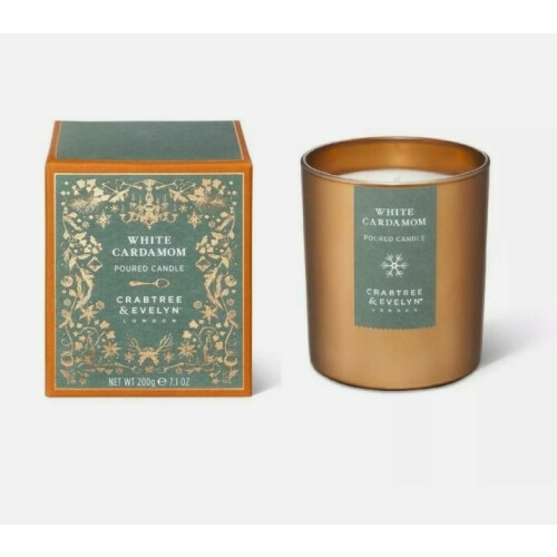 Crabtree & Evelyn Crabtree & Evelyn White Cardamom Large Candle 200g