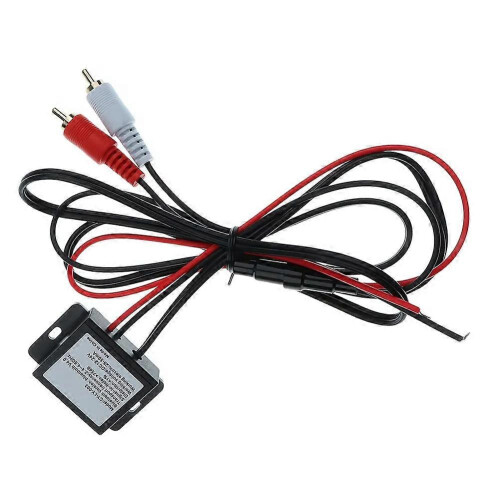 Car Wireless Bluetooth Receiver Module Bluetooth V4.0 DC12-24V AUX Adapter Music Receiver Module Kit Compatible with 2RCA Interface 1