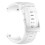 Compatible with Suunto 9 White Replacement Silicone Watch Band - High Quality 1