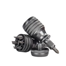 Kit di attrezzi per riparazioni con mini cacciavite in titanio 7 in 1, punta Torx magnetica da 1/4 di pollice.