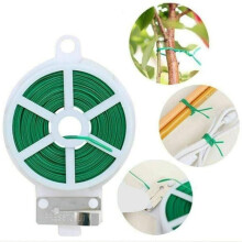 Σύρμα δεσίματος φυτών Twistee 50m, 164ft με διανομέα και κόφτη, ιδανικό για κηπουρική