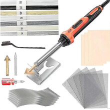 Poste à souder le plastique 100 W, kit de soudage plastique 2 en 1 (prise américaine)