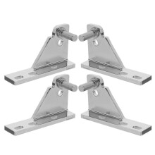Charnières de porte de réfrigérateur commercial de remplacement - Charnières de porte en métal robustes, compatibles avec les congélat