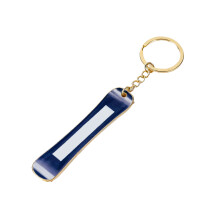 Roestvrije ski-sleutelhanger Kleine snowboardhanger-type 1