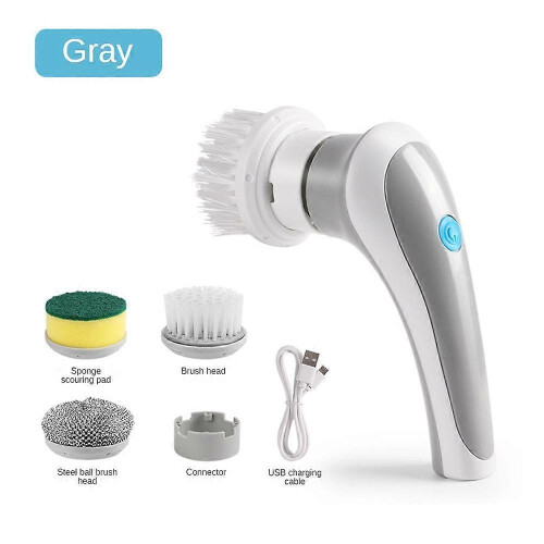 Multi-functional Electric Cleaning Brush Home Kitchen Bathroom Cleaning Artifact Handheld Wireless
