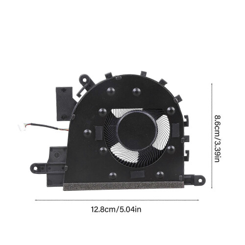 Ανεμιστήρας ψύξης CPU DC5V 0.5A, συμβατός με φορητούς υπολογιστές 1 15IAU7 1 15ALC7, χαμηλός 2