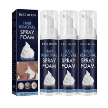 Men Hair Removal Spray Effective & Painless Intimate Hair Removal Spray Foam for Face Arm Leg Armpit Use 100ml