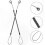 10-Pack Stylus Pen Tethers with Hanging Ropes for Anti-Loss Protection 2