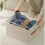(Beige) Emboadlie Fabric Shoe Organizer Storage Box,Collapsible Shoe Storage Organizer 3