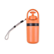 (Orange) SDIGV Dog Pooper Scooper, Portable No Touch Poop Scooper for Small Medium Large Dogs, Dog Waste Pick