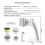 Multi-functional Electric Cleaning Brush Home Kitchen Bathroom Cleaning Artifact Handheld Wireless 4