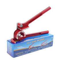 3-in-1 handmatige pijpenbuiger 6-8-10 mm, 180 buisbocht – Compatibel met 1/4'', 5/16'' en 3/8'' slangen, voor airconditioning en koe