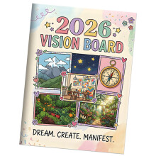 2026 Goal Journal Wishlist Planner Notebook Light Weight Design