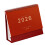 2026 Desk Calendar Desktop Organizer Planner Wire-dark red 1