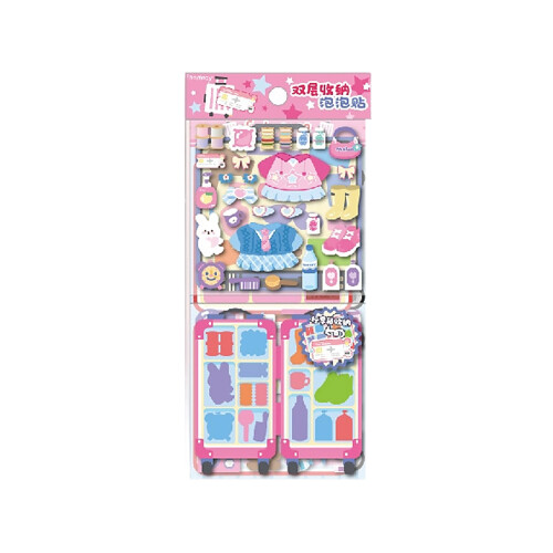 Set van 1 creatieve bubbelsticker-organizers, dubbellaagse-102 C