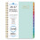 2026 Twin Coil Binding Weekly Planner with Elastic-lake blue 1