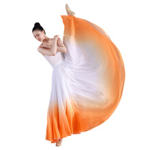 Women's Lyrical Dance Skirt-Gradient or 720 degrees 95 long