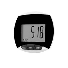 Pedometer for Elderly, Step Counter, Electronic Accurate Step Tracker for Walking and Running, Compatible with JP_M