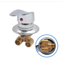 Compatible with Shower Mixer Faucet Brass Chrome G1/2 with Diverter