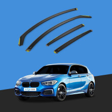 BMW 1 Series F20 20112019 5 Door Hatchback Wind Deflectors 4pc Tinted