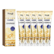 (5PCS) 1-5x Collagen Cleanser, Moisturizing, Moisturizing And Firming Facial Skin, Cleaning, Anti-Wrinkle, Anti-Aging Eyes