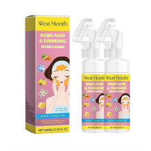 (2PCS) 1-5x Turmeric and Kojic Acid Facial Cleanser Cleanser Cleanser Cleanser Cleanser