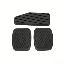 3PCS Car Accelerator Clutch Brake Pedal Rubber Pad Pedal Cover Kit Compatible with Suzuki Swift 49451-60B00