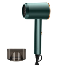 Kompatibel med hopfällbar resehårtork liten 2000 W, lätt hårtork Ion med 2 stylingmunstycken och 1 diffusor Fo_M