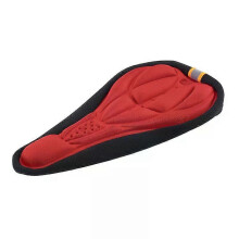 (05) Bike Bicycle Saddle Covers 3D Silicone Gel Pad Soft Thick Cycling Seat Cushion Thickened Mountain Bike Saddle Seat Bicycle Parts