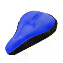 (02) Bike Bicycle Saddle Covers 3D Silicone Gel Pad Soft Thick Cycling Seat Cushion Thickened Mountain Bike Saddle Seat Bicycle Parts