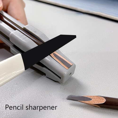 Pack of 3 Professional Eyebrow Pencil Sharpener Aid-Red 1