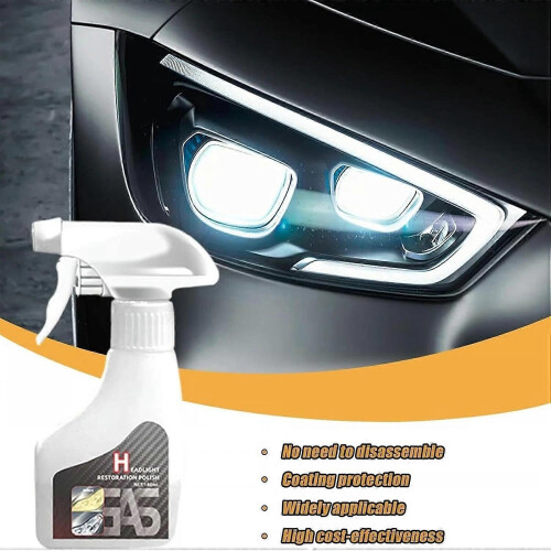 Nanobrite Pro Headlight Rejuvenator, Headlight Refurbishment Kit 180ML 2