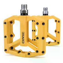 (A1) CXWXC Bicycle Nylon Pedals Triple Perrin Sealed Bearing Wide Area Anti-slip Spike Foot MTB Pedal Bicycle Parts 9