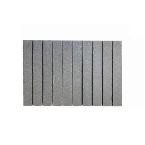 (MEDIUM GREY) Quick Dry Foldable Stone Dish Drying Mat,Non-Slip Reusable Diatomite Drainer Pad