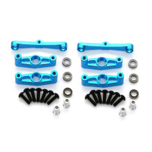2x Lenkgetriebe aus Metall mit Lagern, kompatibel mit Tamiya TT02 TT-02 1/10 RC-Car-Upgrade-Teilen