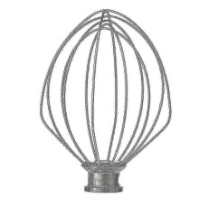 Kompatibel mit KitchenAid 5QT 5K5SS 5KPM5 5-Quart Standmixer Metall-Schneebesen Ersatzversion 1226